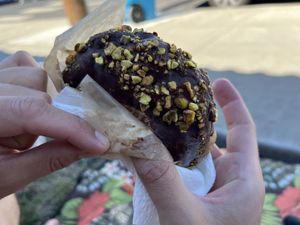   at Rocko's Ice Cream Tacos in Santa Clara