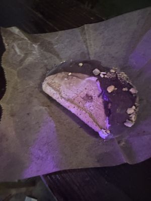 Vegan chocolate taco  at Rocko's Ice Cream Tacos in Santa Clara