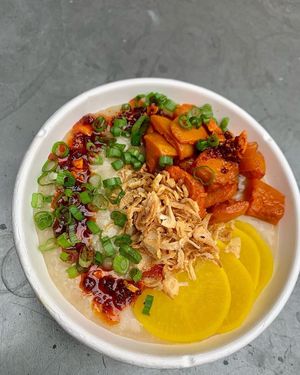 Congee at North Light in Oakland