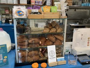 Not everything vegan  at 1 Oz Coffee in Mountain View