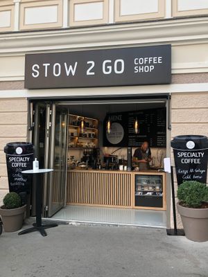 shop front at Stow 2 Go in Ljubljana