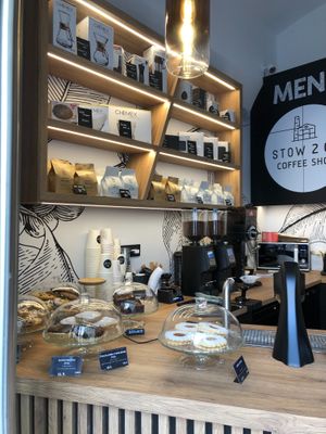 too bad sweets are not vegan at Stow 2 Go in Ljubljana