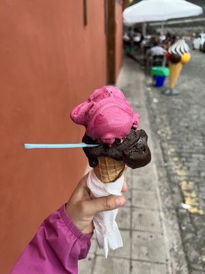   at Heladeria El Abuelo in Tenerife