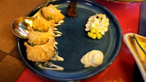 Gyoza at Grand Vege 素膳 in Penang