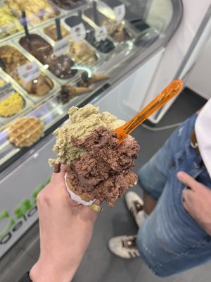   at Gelateria Al Cassaro in Palermo