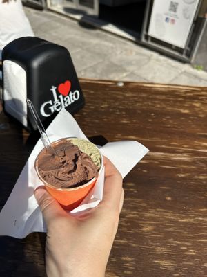   at Gelateria Al Cassaro in Palermo