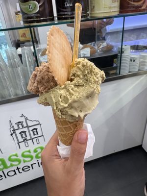   at Gelateria Al Cassaro in Palermo