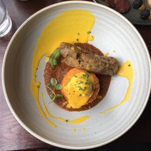 Biscuit & Sausage at Cafe My House in Ottawa