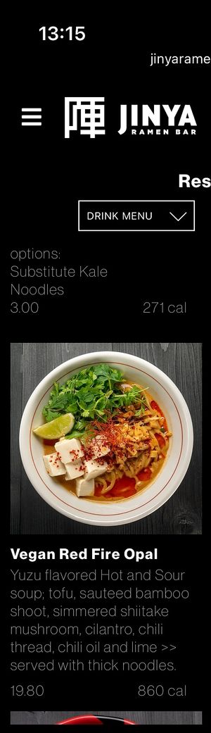   at JINYA Ramen Bar in Reston