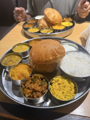 Lunch  at Sagar Ratna - Connaught Place in New Delhi