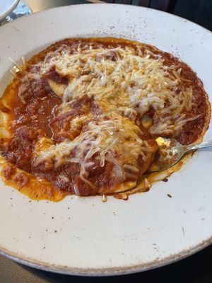 Vegan Raviolis 👏🏼🤩 #Veganuary at Filomena's Pizzeria in Lake Mary