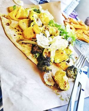 Chickenless Masala Kebab at The Forest in Oroklini