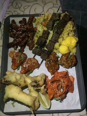 Vegan meze night!! Yummmm  at The Forest in Oroklini