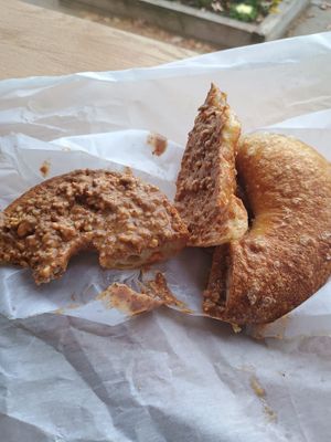 Delicious at Bagelsaurus in Cambridge