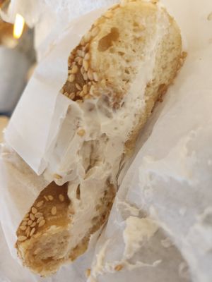  at Bagelsaurus in Cambridge