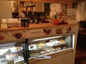 Counter at Vegan Cafe - Mondano in Hiroshima