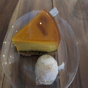 Pumpkin cake at Vegan Cafe - Mondano in Hiroshima