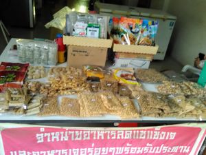 Vegan soy selection. at Vegan Store in Ubun Rachatani