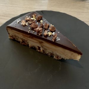 Peanut butter cup pie at MILA in Vancouver