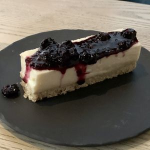 Lemon custard bar  at MILA in Vancouver