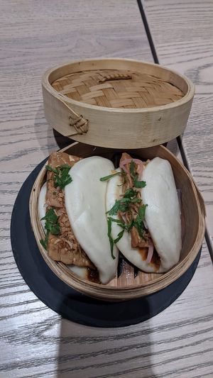 Bao Buns at MILA in Vancouver