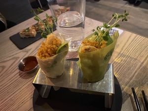 Sushi Cones at MILA in Vancouver