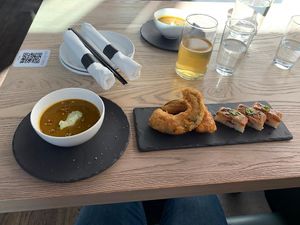 Happy Hour Bento Lunch with Lox Oshi at MILA in Vancouver