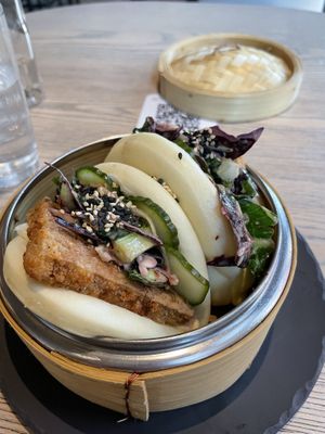 Karaage Bao   at MILA in Vancouver