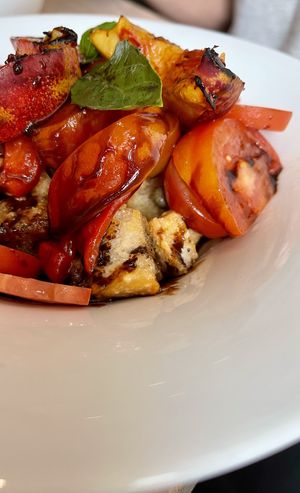 Tomato salad!!!  at MILA in Vancouver