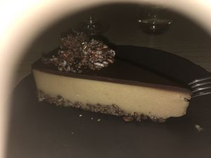 Peanut butter cup pie at MILA in Vancouver