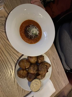 Bad photo - great food!  at MILA in Vancouver