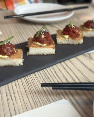 Tuna Crispy Roll  at MILA in Vancouver