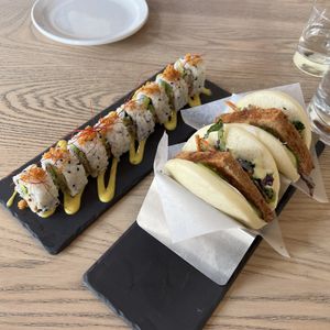 Mila Roll and Karaage Bao  at MILA in Vancouver