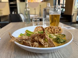 Curry (with no rice)  at MILA in Vancouver