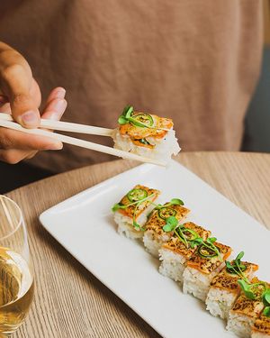 Aburi Lox Oshi at MILA in Vancouver