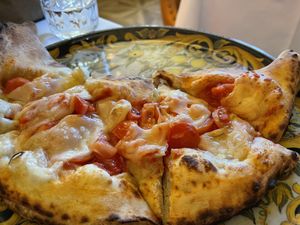 Vegan calzone  at Ciro and Sons in Florence