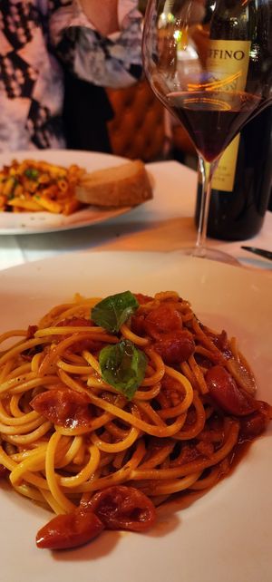 Pasta with no seafood. It was amazing. at Ciro and Sons in Florence