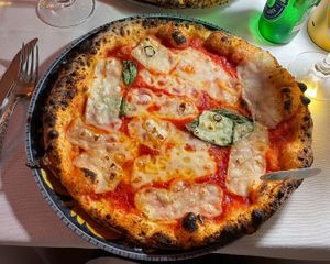 Vegan pizza  at Ciro and Sons in Florence