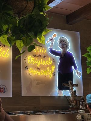 Inside  at Ciro and Sons in Florence