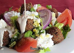 Fresh Falafel Delight (Vegan or Vegetarian Available) at Cafe Natasha's Kabob International in St Louis