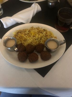  Falafel  at Cafe Natasha's Kabob International in St Louis
