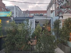 From the outside at Nimi's in Bogota
