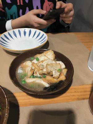 Tofu at vabowl in Barcelona