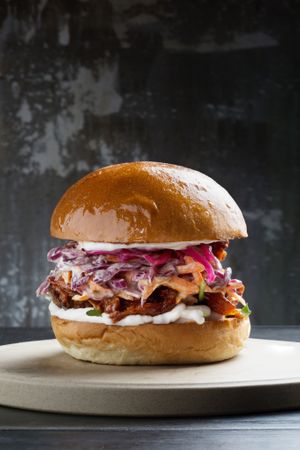 BBQ Pulled Mushrooms at Vrutal - Poblenou in Barcelona