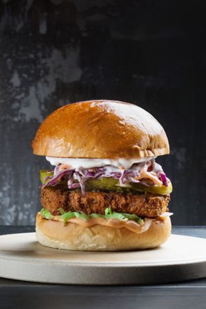 Chick'n Burger at Vrutal - Poblenou in Barcelona