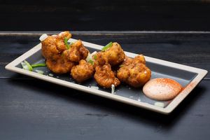 Crispy Cauliflower Wings at Vrutal - Poblenou in Barcelona