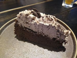 Oreo cake at Vrutal - Poblenou in Barcelona