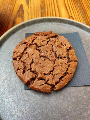 Chocolate cookie at Vrutal - Poblenou in Barcelona