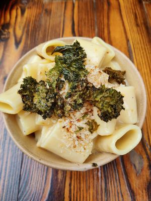 Mac and cheese at Vrutal - Poblenou in Barcelona