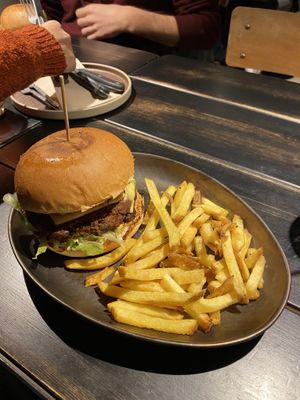 Mexican burger at Vrutal - Poblenou in Barcelona